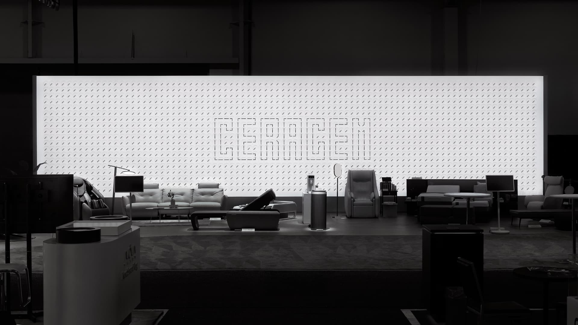 CES 2025 CERAGEM 미디어아트